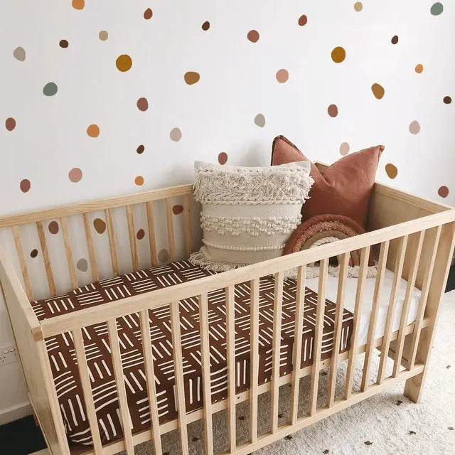 Boho Polka Dot Wall Decals - Nursery & Kids Room Easy do Wall do