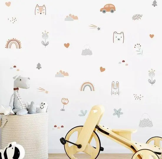 Wall sticker for children's room Car Easy do Wall do