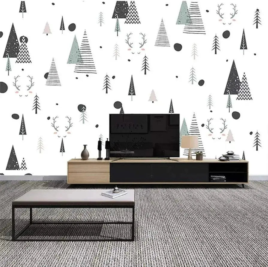 Forest Adventure Wall Mural Easy do Wall do