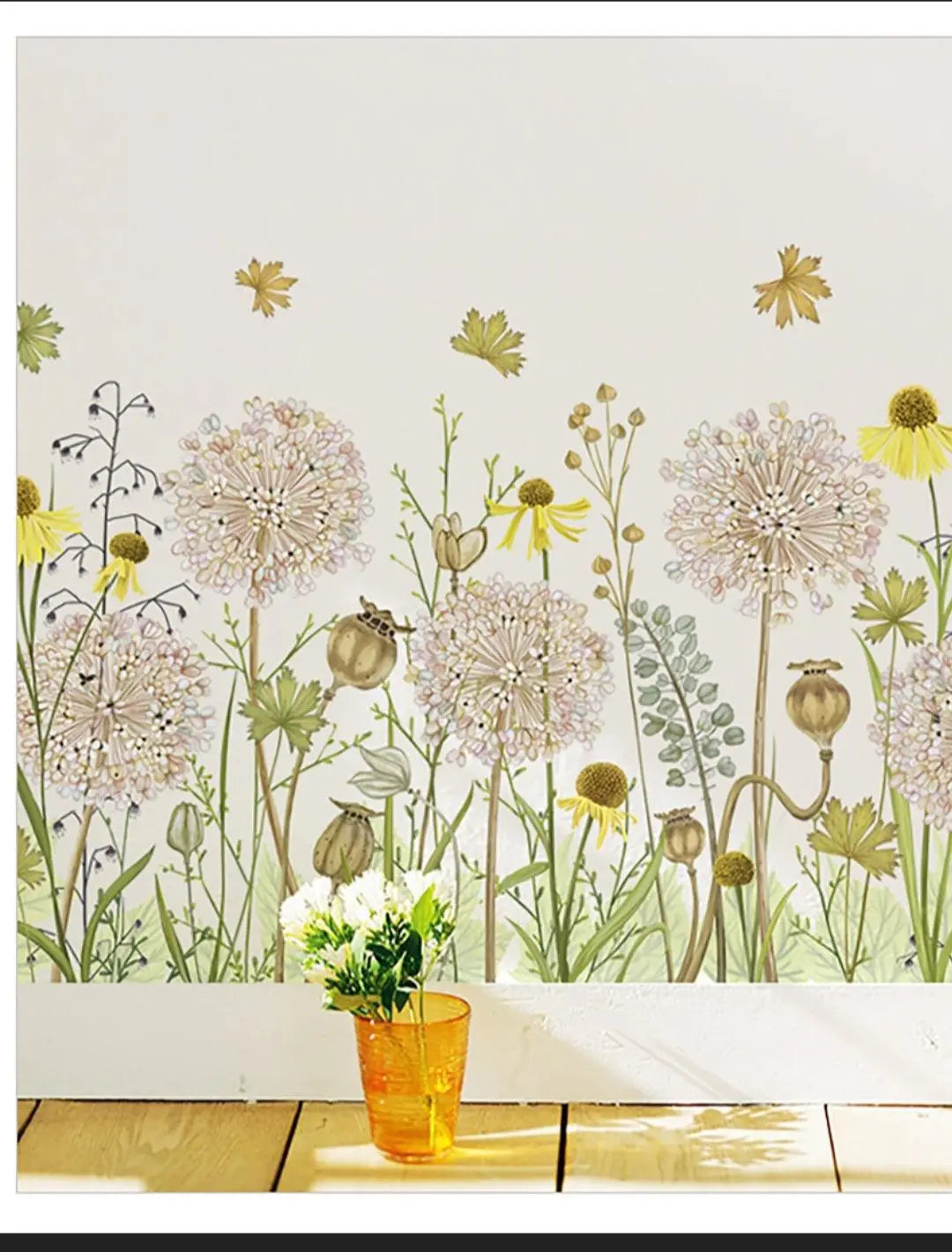 Dandelion Fields Wall Sticker Easy do Wall do