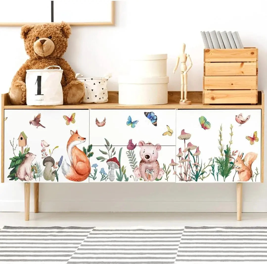 Adorable Forest Friends Wall Decals Easy do Wall do