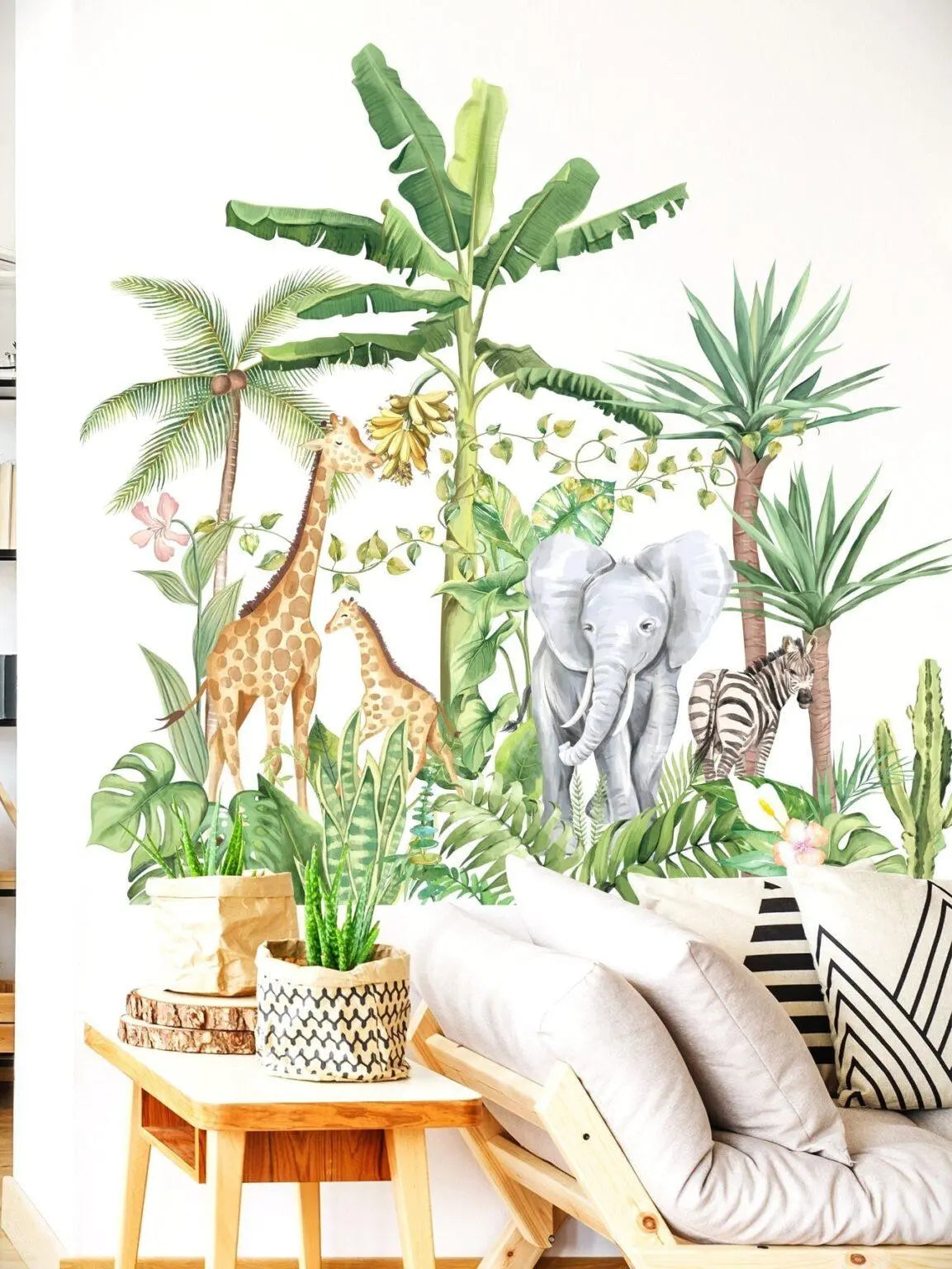 Safari Adventure Wall Sticker Set Easy do Wall do