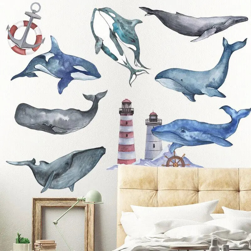 Underwater Adventure Wall Sticker Set Easy do Wall do