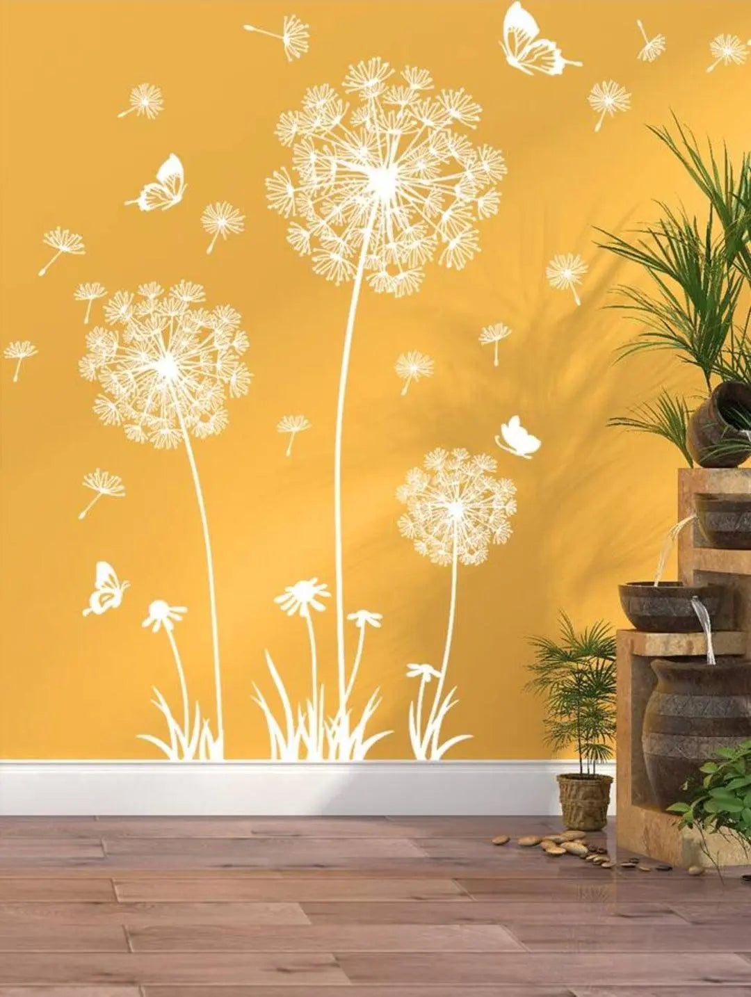 Whimsical Dandelion Wall Sticker Set Easy do Wall do