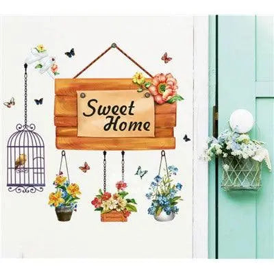 Home Decor Wall Sticker "Sweet Home" Easy do Wall do