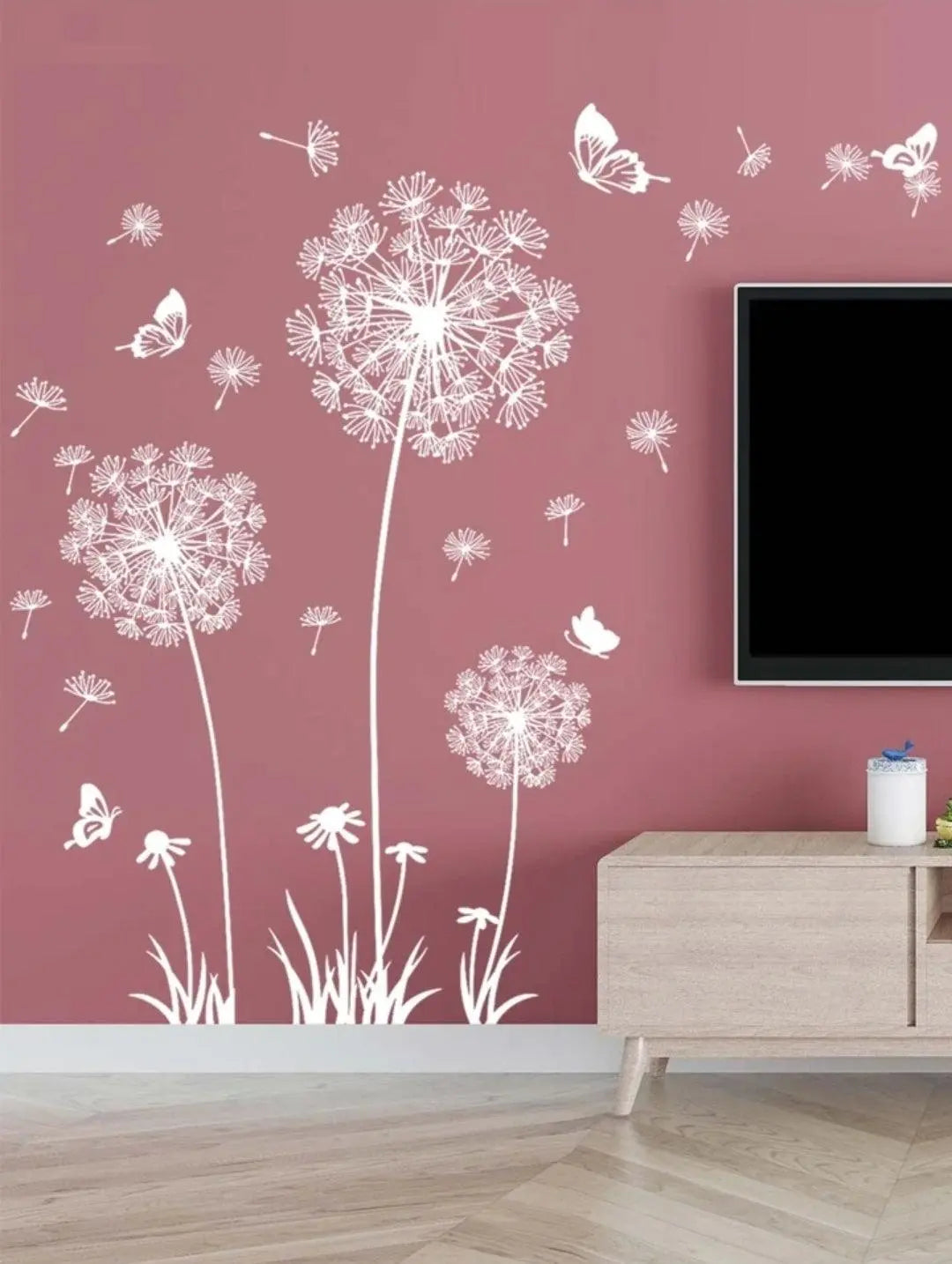 Whimsical Dandelion Wall Sticker Set Easy do Wall do