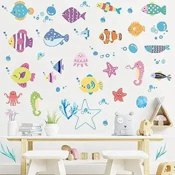 Underwater Friends Wall Stickers Easy do Wall do