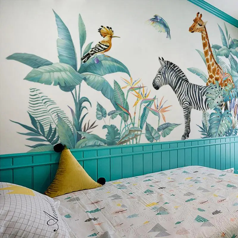 Serene Safari Wall Mural - Easy do Wall do