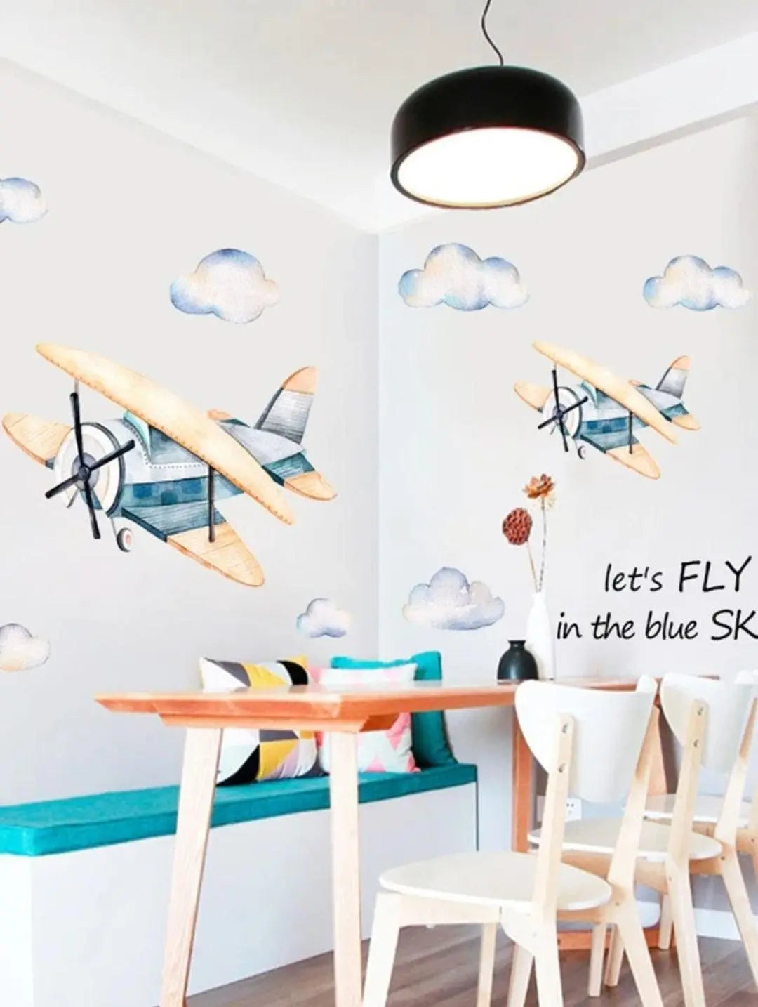 Vintage Airplane Wall Stickers - Easy do Wall do