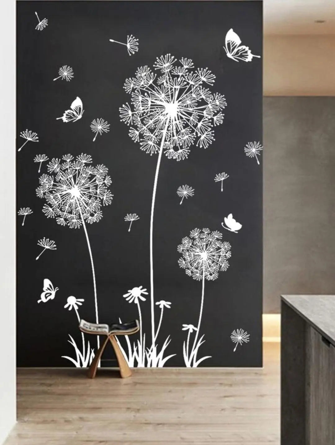 Whimsical Dandelion Wall Sticker Set Easy do Wall do