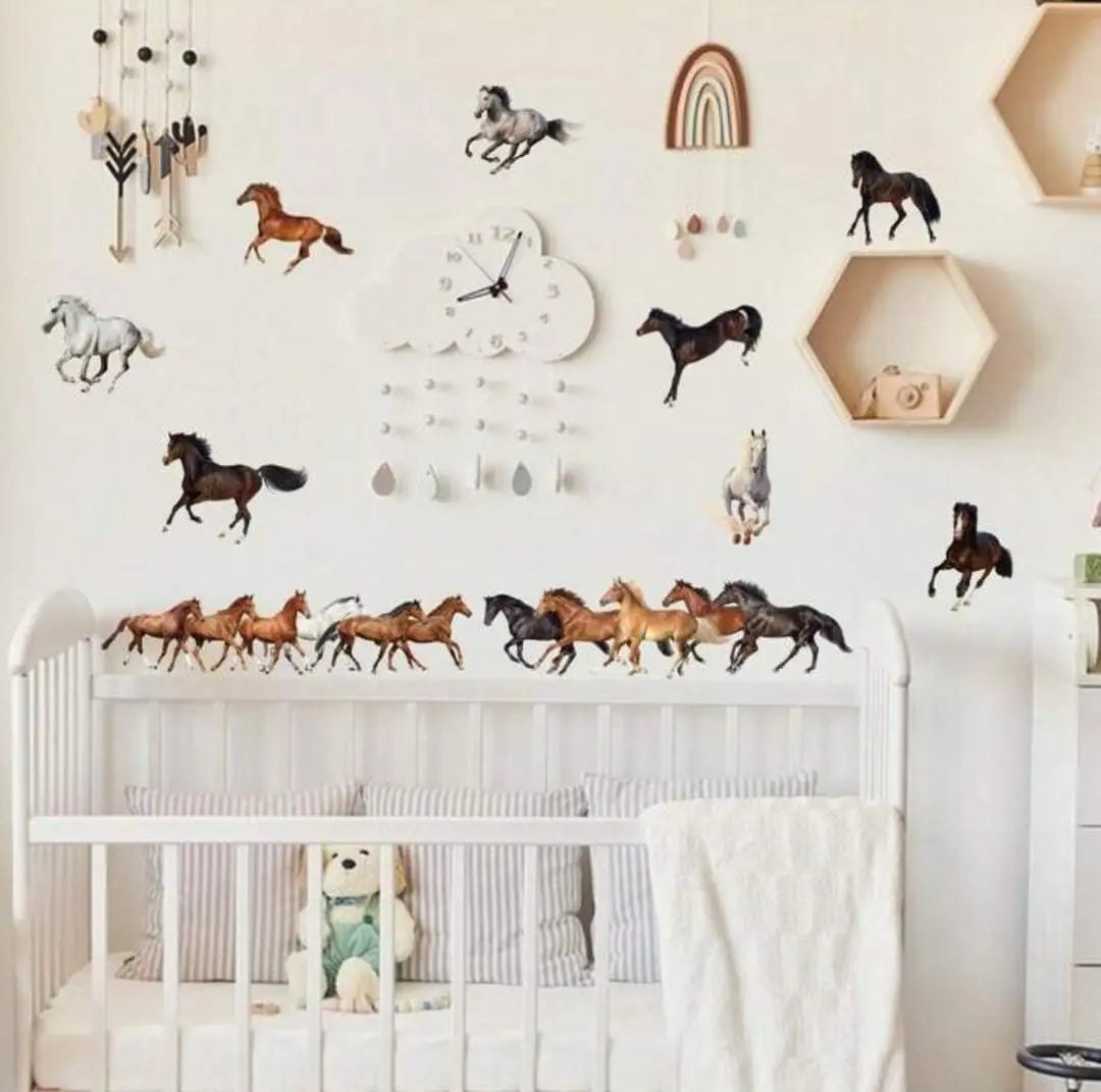 Elegant Horse Wall Stickers for Home Decor Easy do Wall do