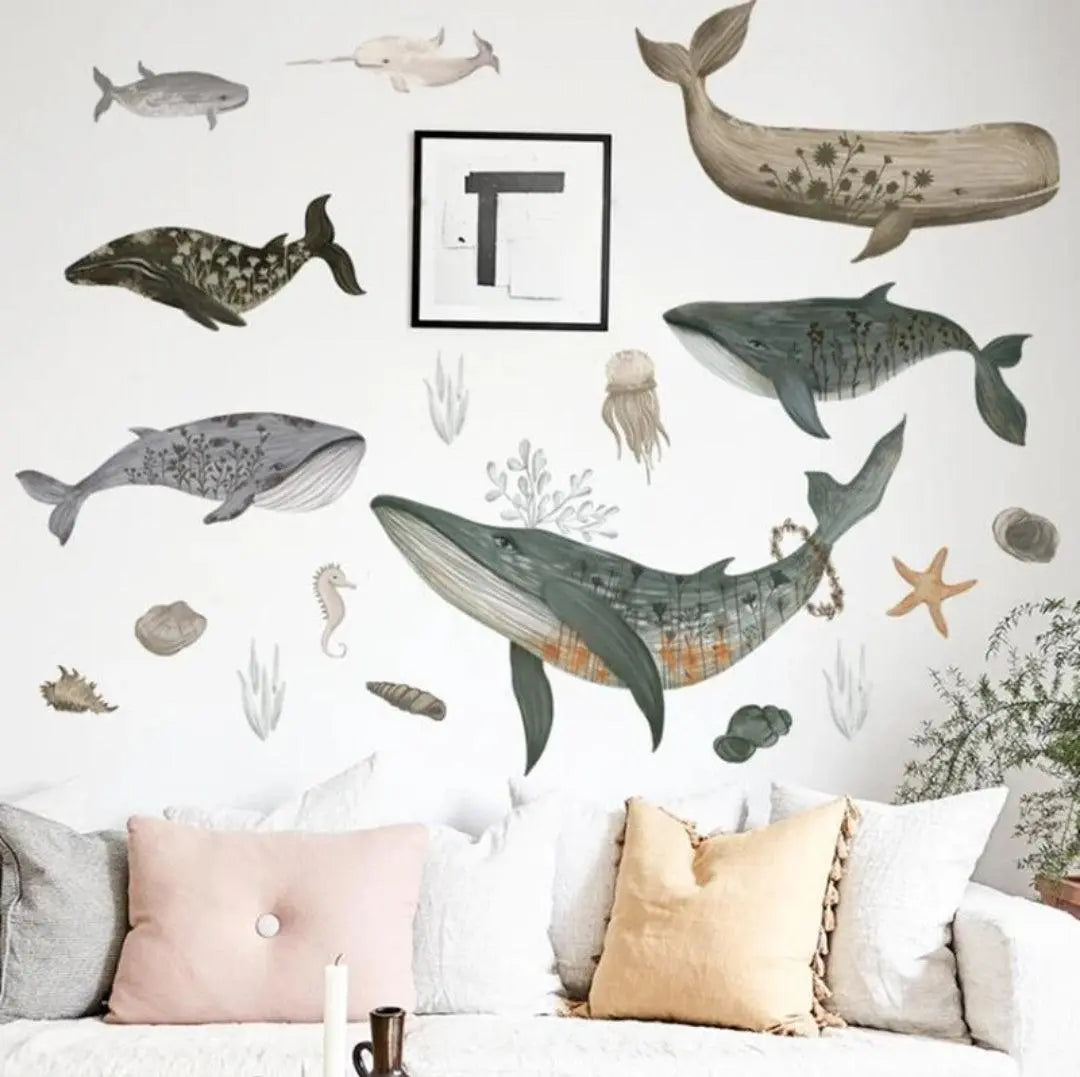 Underwater World Wall Sticker Set Easy do Wall do