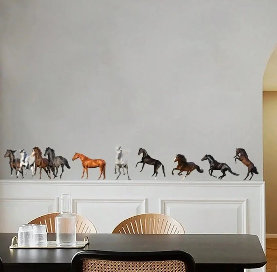 Elegant Horse Wall Stickers for Home Decor Easy do Wall do