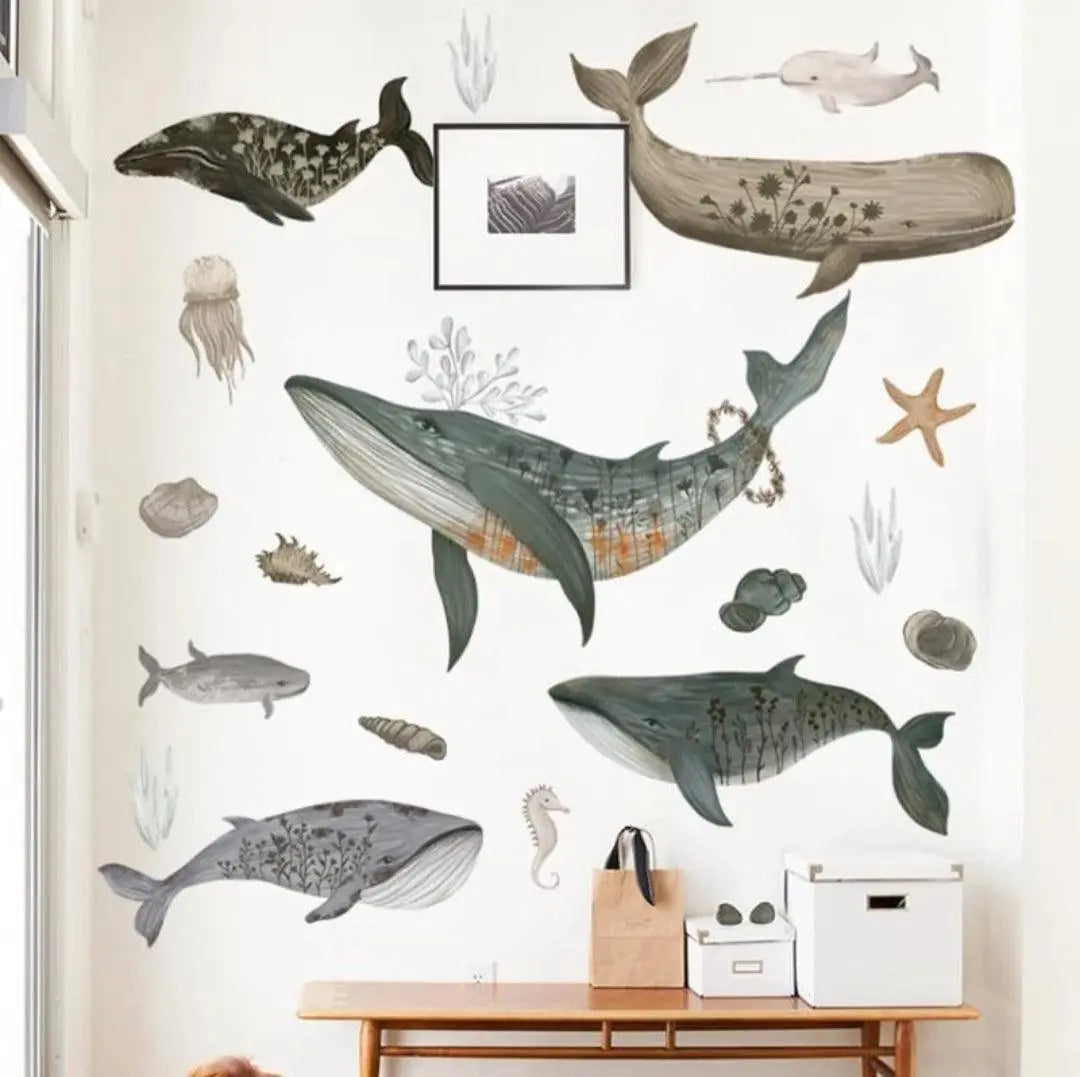 Underwater World Wall Sticker Set Easy do Wall do