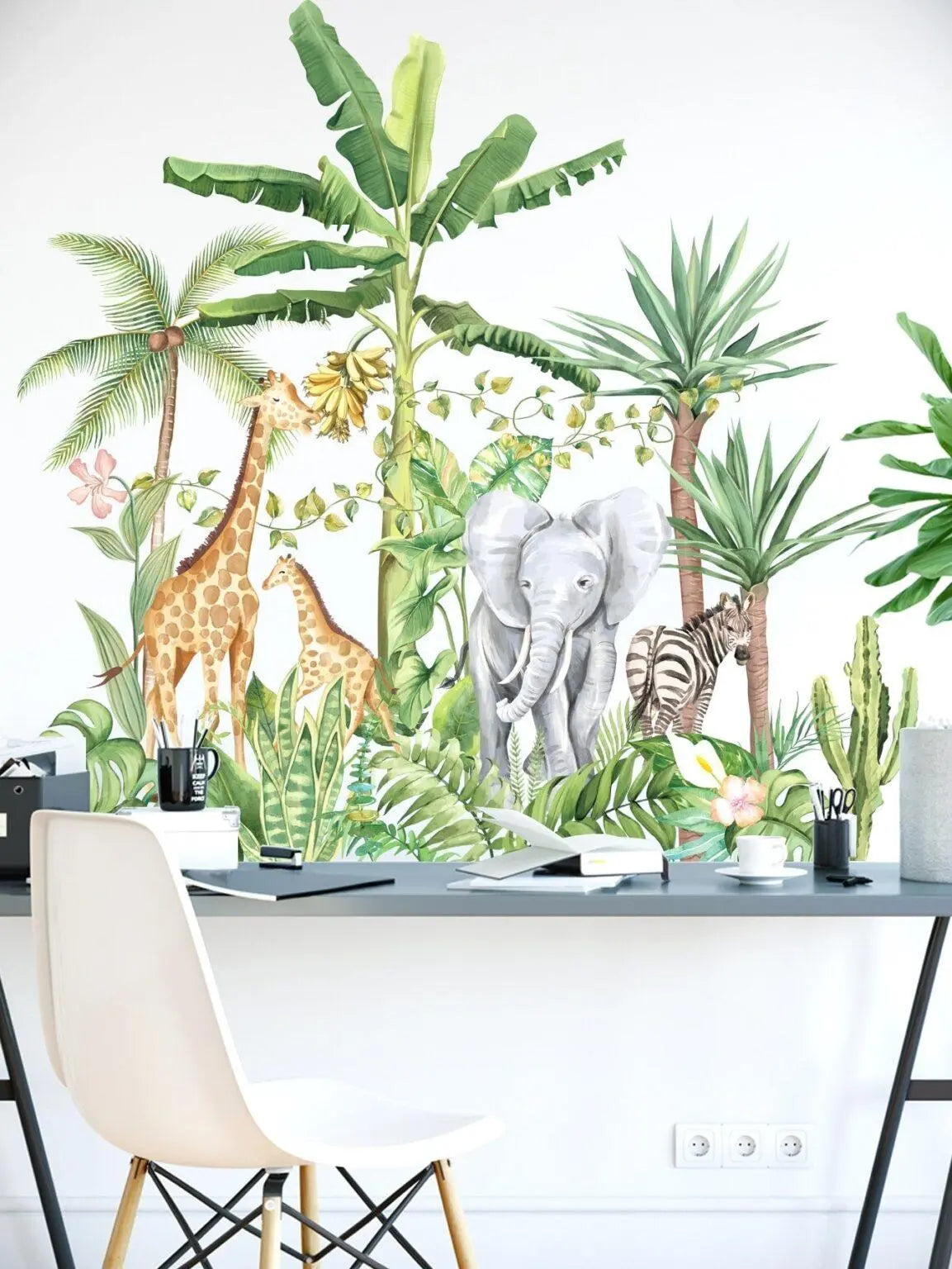 Safari Adventure Wall Sticker Set Easy do Wall do