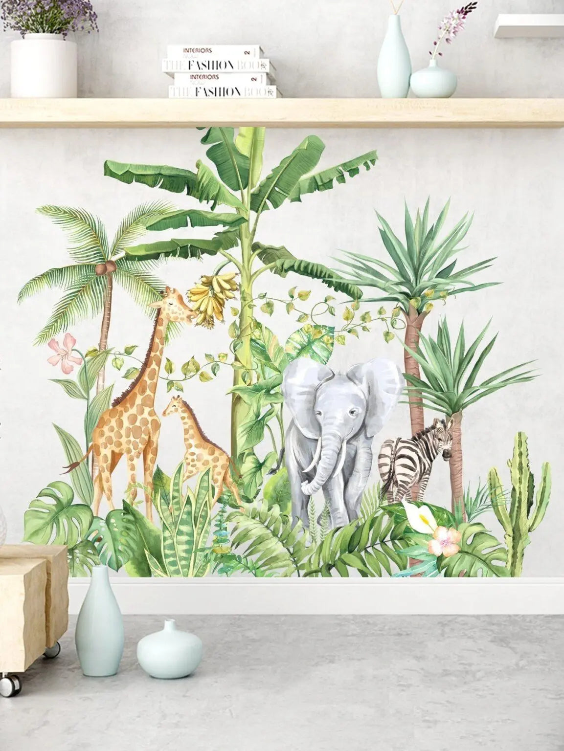 Safari Adventure Wall Sticker Set Easy do Wall do