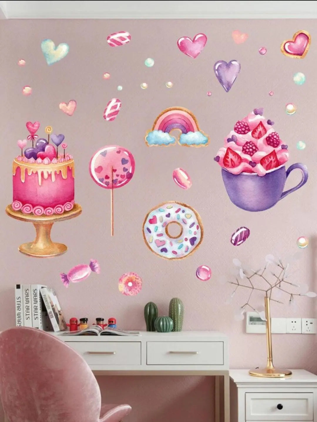 Sweet Dreams Wall Sticker Set Easy do Wall do