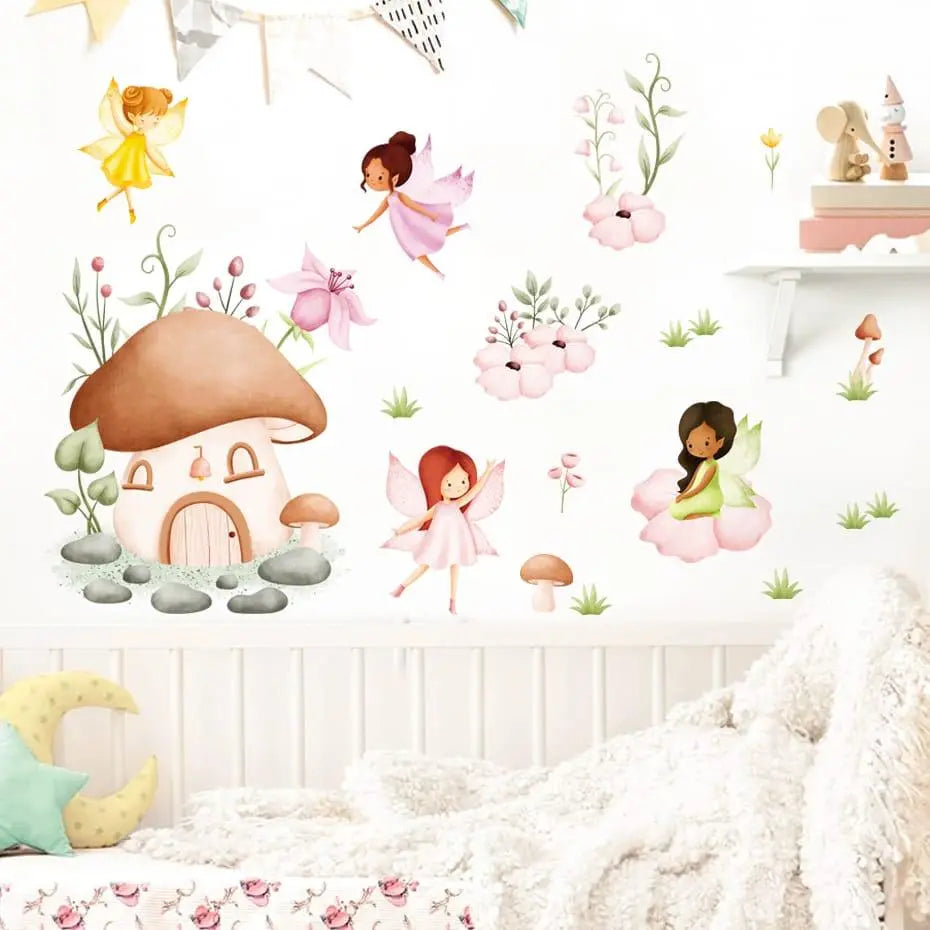 Enchanting Fairy Wall Decals for Kids Rooms Easy do Wall do