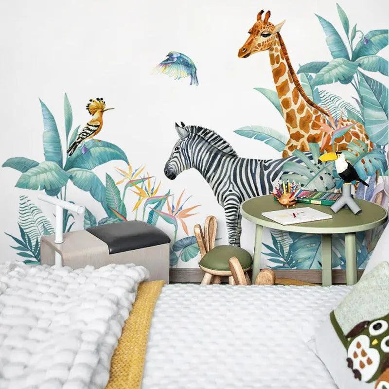 Serene Safari Wall Mural - Easy do Wall do