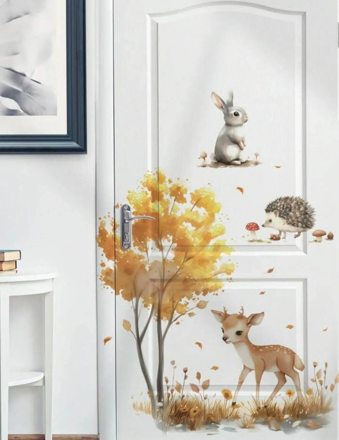 Autumn Forest Animal Wall Stickers Easy do Wall do