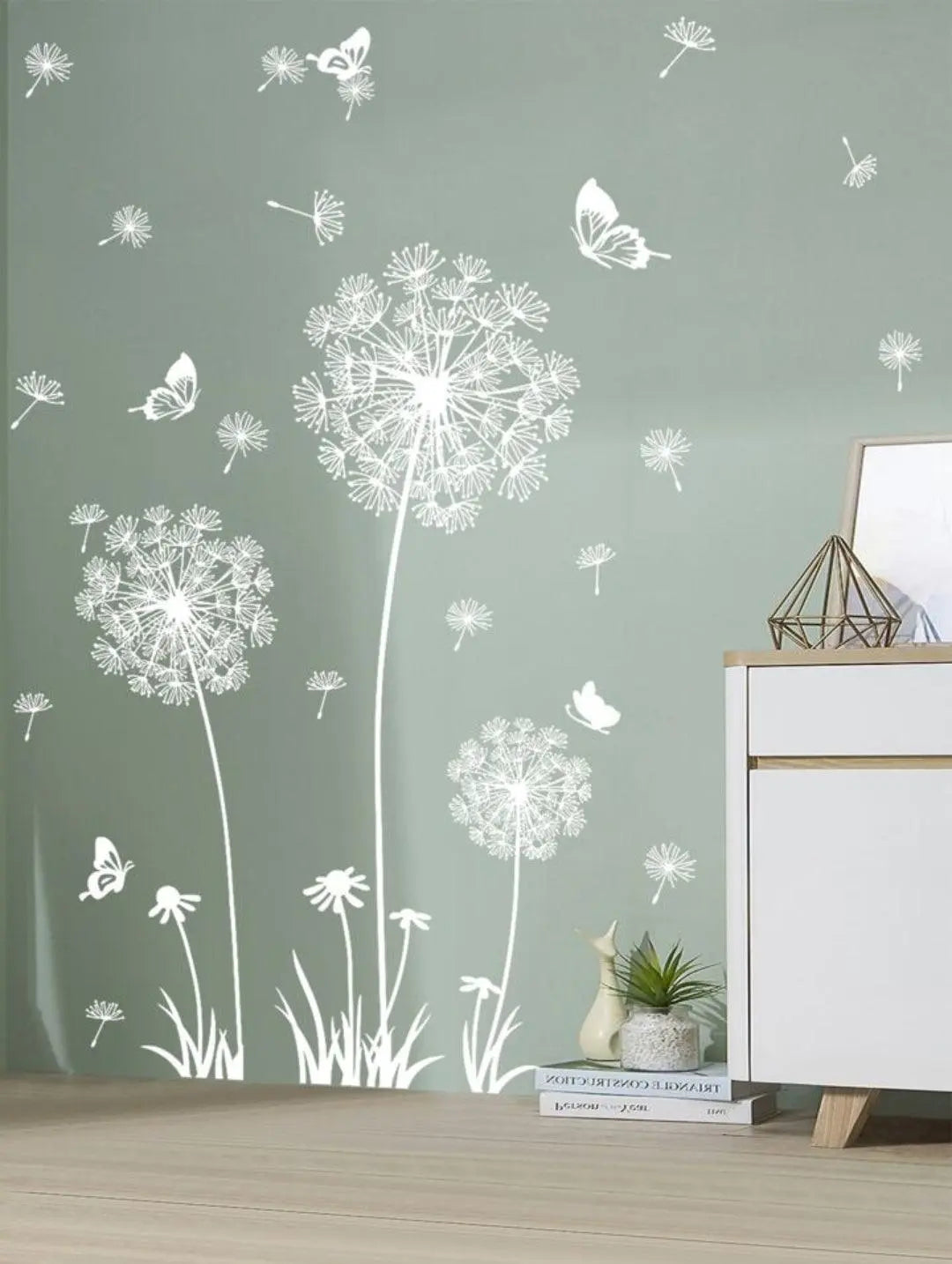 Whimsical Dandelion Wall Sticker Set Easy do Wall do