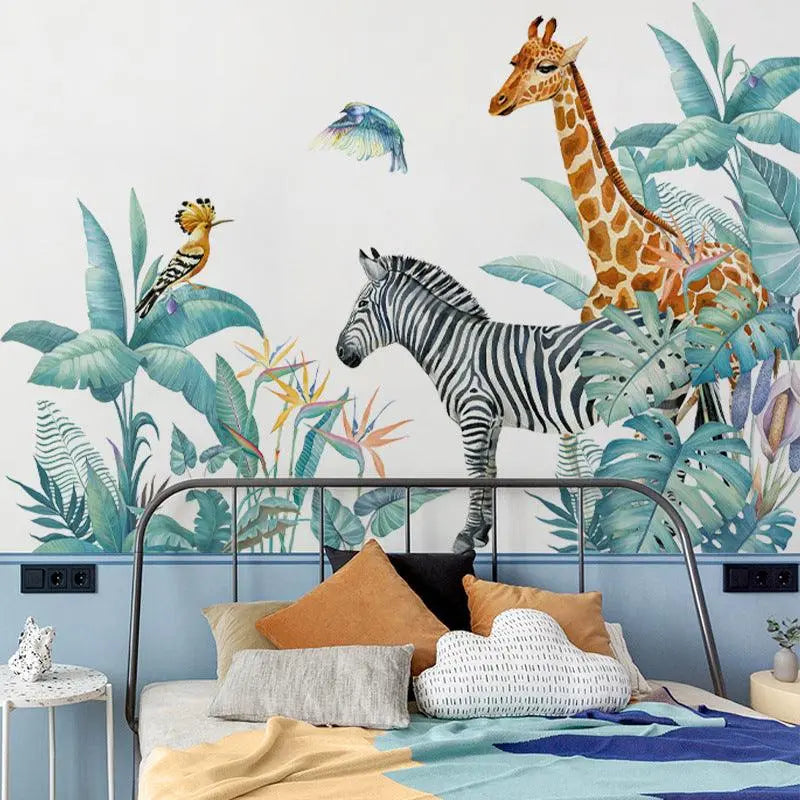 Serene Safari Wall Mural - Easy do Wall do