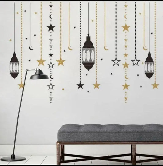 Ramadan & Eid Festive Wall Decals Easy do Wall do