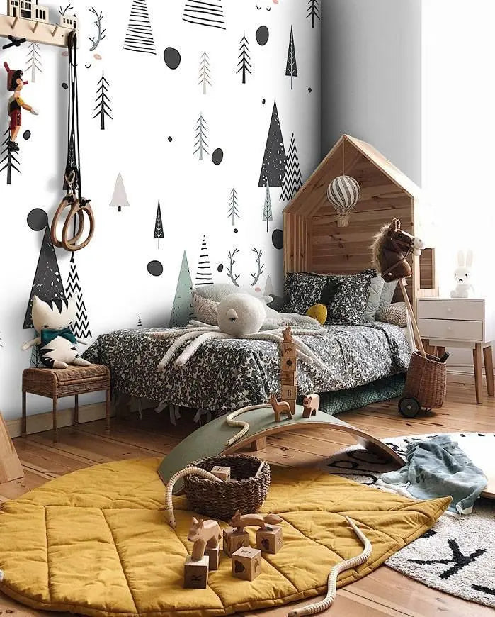 Forest Adventure Wall Mural Easy do Wall do